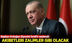 Başkan Erdoğan’dan İsrail'e: Akıbetleri zalimler gibi olacak