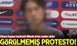 Dünya Kupası hezimeti ülkede krize neden oldu! Güney Kore'de görülmemiş protesto