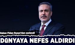 Hakan Fidan Rusya'dan seslendi: 'Dünyaya nefes aldırdı'