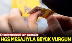 101 milyon kişisel veri çalmışlar: HGS mesajıyla büyük vurgun!