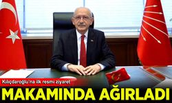 Kılıçdaroğlu makamına geri döndü, ilk ziyaretçisi iki Başkan oldu