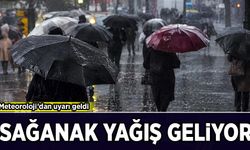 Meteoroloji'den uyarı geldi: Sağanak yağış bekleniyor