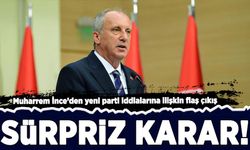 Muharrem İnce'den yeni parti iddialarına ilişkin dikkat çeken çıkış!