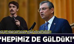 Özgür Özel'den Kur'an-ı Kerim'i hedef alan 'stand-up'çı Deniz Göktaş'a destek