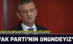 Özgür Özel'den dikkat çeken 'yeni parti' açıklaması: 'AK Parti'nin önündeyiz'