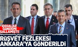 Özgür Özel ve 5 milletvekili hakkında rüşvet fezlekesi Ankara’ya gönderildi