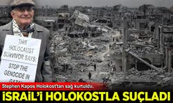 Stephen Kapos Holokost'tan sağ kurtuldu, İsrail'i holokost ile suçladı