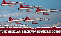 Türk Yıldızları'nın Belçika'daki gösterisi büyük ilgi gördü
