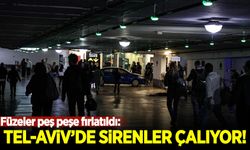 Füzeler peş peşe fırlatıldı: Tel Aviv'de sirenler çalıyor