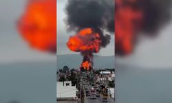 Meksika'da LPG tankerlerinin bulunduğu depoda patlama