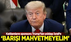 Trump'tan yoldaşı İsrail'e 'tepkicik': Barışı mahvetmeyelim