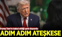Trump, İran'ın kabul ettiği ateşkes şartını açıkladı!