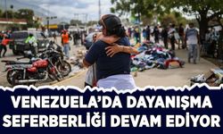 Venezuela'nın başkenti Caracas'ta dayanışma seferberliği devam ediyor