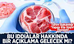 Tarım Bakanlığı 'Yapay Ete Hayır' demişti! Bu iddialar hakkında açıklama yapacak mı?