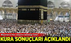 2027 Hac kura sonuçları yayınlandı