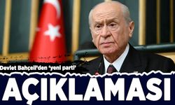 Devlet Bahçeli'den 'yeni parti' açıklaması!