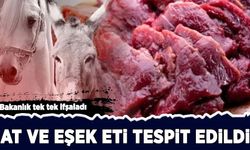 Bakanlık tek tek ifşaladı: Ürünlerde at ve eşek eti tespit edildi!