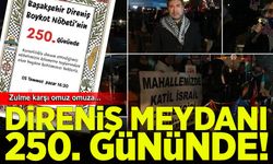 Başakşehir'de Direniş Meydanı 250. Gününde...