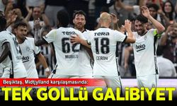 Beşiktaş, Midtjylland'ı tek golle yıktı