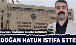 Diyarbakır Büyükşehir Belediye Eş Başkanı Doğan Hatun istifa etti!