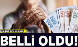 En düşük emekli maaşı belli oldu!