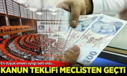 En düşük emekli aylığının artırılmasını da içeren kanun teklifi komisyondan geçti