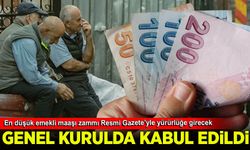 En düşük emekli maaşı düzenlemesi Meclis Genel Kurulu'nda kabul edildi