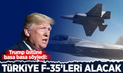 Trump üstüne basa basa söyledi: Türkiye F-35'leri alacak