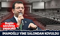 Bugün savunma yapacaktı! İmamoğlu yine mahkeme salonundan kovuldu