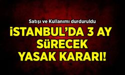 İstanbul'da havai fişek ve meşale kullanımı yasaklandı!
