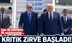 Erdoğan- Trump zirvesi başladı: İşte ilk açıklamalar!