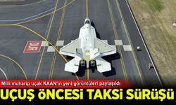 Milli muharip uçak KAAN'ın yeni görüntüleri paylaşıldı