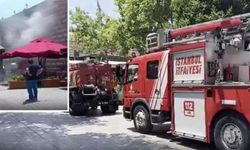 Mısır Çarşısı'nda korkutan yangın!