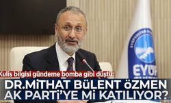 Kulis bilgisi gündeme bomba gibi düştü: Eyüpsultan Belediye Başkanı Dr. Mithat Bülent Özmen AK Parti'ye mi katılıyor?