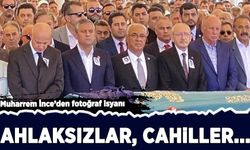 Muharrem İnce'den fotoğraf isyanı: Ahlaksızlar, cahiller!