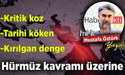 Prof. Dr. Mustafa Öztürk yazdı: Hürmüz kavramı üzerine