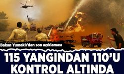 Bakan Yumaklı'dan orman yangınlarına ilişkin açıklama