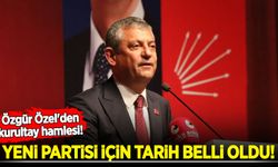 Özgür Özel'den kurultay hamlesi! Yeni partisi için tarih belli oldu