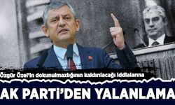 Özgür Özel'in dokunulmazlığının kaldırılacağı iddialarına AK Partiden yalanlama geldi