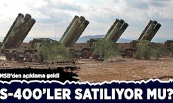 S-400'ler satılıyor mu? MSB'den açıklama geldi!