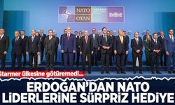 Erdoğan'dan NATO liderlerine sürpriz hediye!