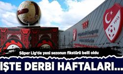Süper Lig'de yeni sezonun fikstürü belli oldu: İşte derbi haftaları...