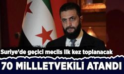 Suriye'de 70 milletvekilinin ataması yapıldı: Geçici meclis ilk kez toplanacak
