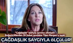 "Çağdaşlık" kılıfıyla ayrımcı zihniyet! Boğaziçililerden 28 Şubat sevdalısı Tijen Mergen'e tepki