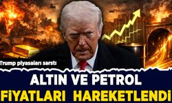 Trump piyasaları sarstı: Altın ve petrol fiyatları hareketlendi