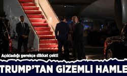 Trump'tan Türkiye'den ayrılırken gizemli hamle! Açıkladığı gerekçe dikkat çekti