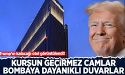 Trump'ın kalacağı otel görüntülendi! Kurşun geçirmez camlar, bombaya dayanıklı duvarlar