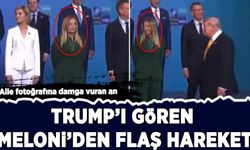 NATO aile fotoğrafına damga vuran an! Trump'ı gören Meloni'den flaş hareket