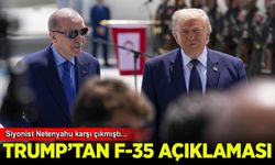 Trump'tan Türkiye'ye F-35 satışına ilişkin açıklama