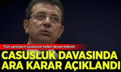 Casusluk davasında ara karar açıklandı: Tüm sanıkların tutukluluk halleri devam edecek